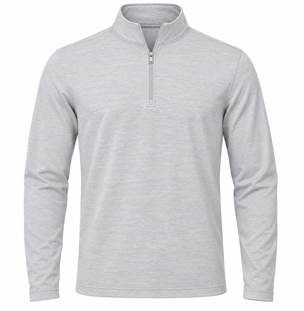 NWT Collars & Co DriRelease® Performance Pullover Shirt Light Gray XL
